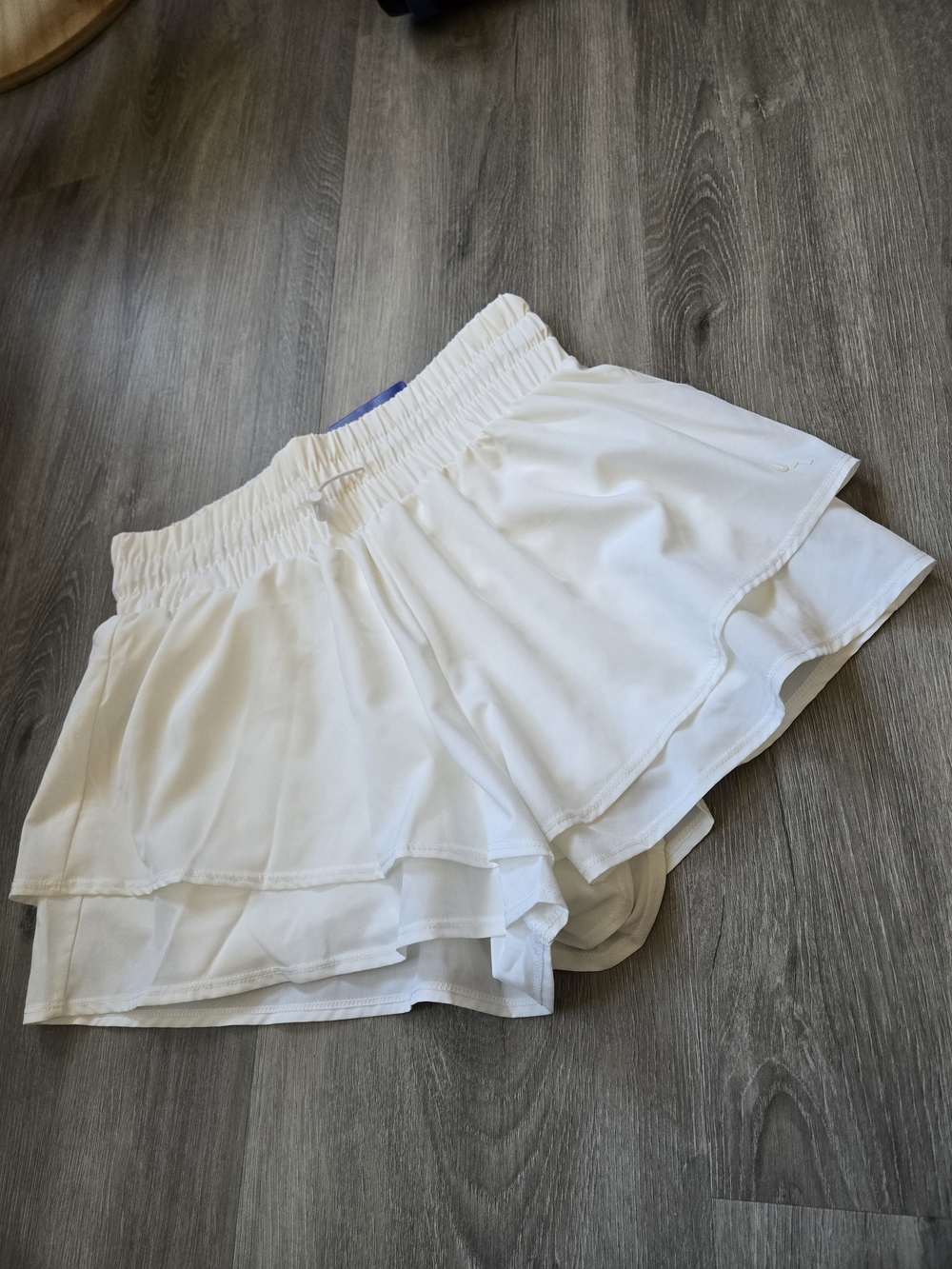 JoyLab White Layered Athletic Shorts - Picture 3 of 7